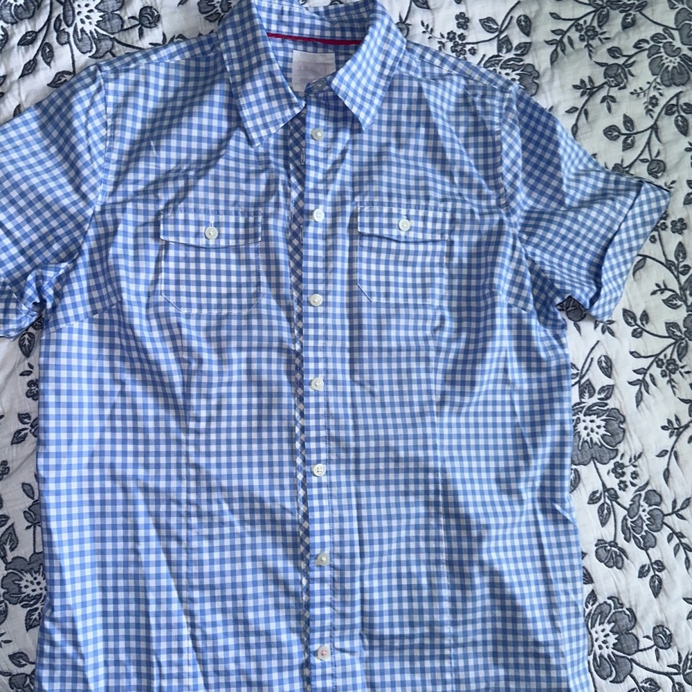 L.L Bean collard shirt